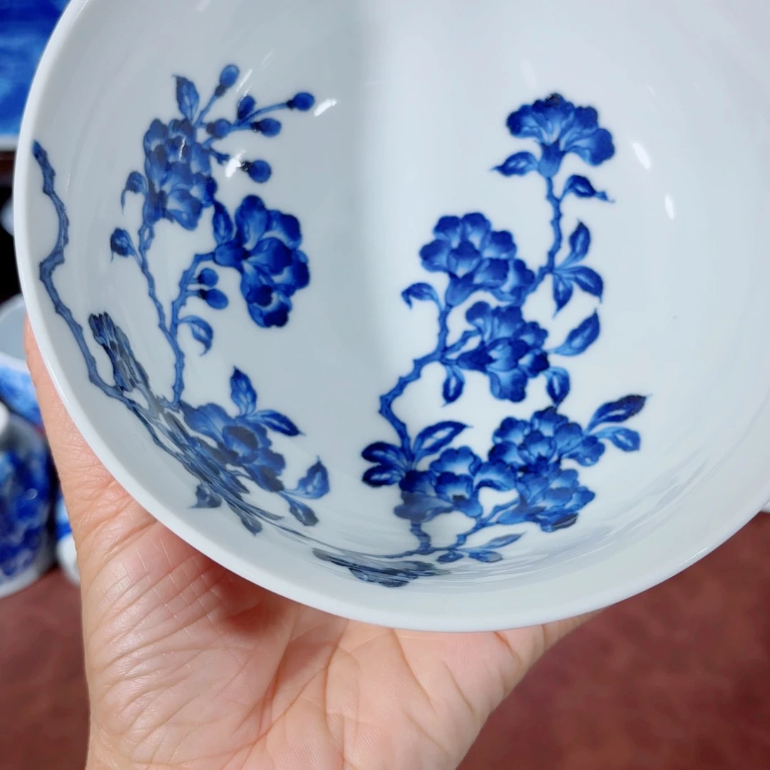 杯全手工全手绘陶瓷