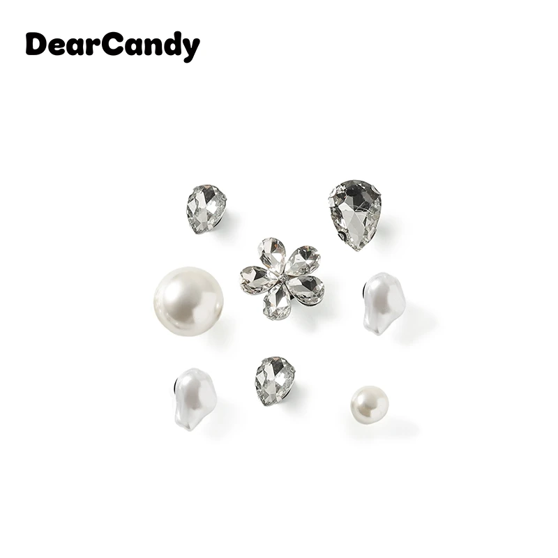 DearCandy洋气精美潮流闪亮鞋花250709-88