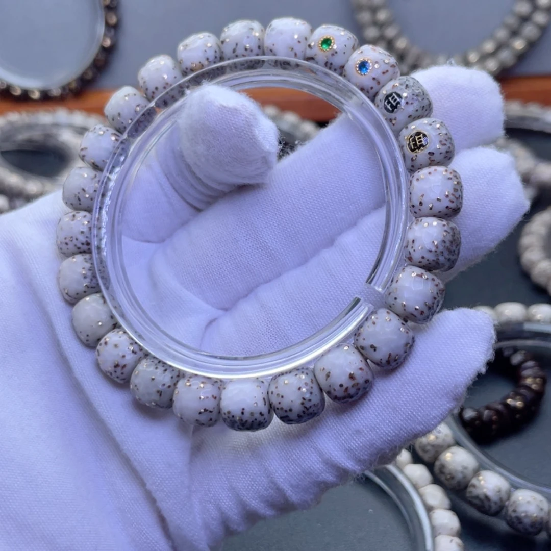 【闪购商品】星月菩提手串大留白河豚龙鳞