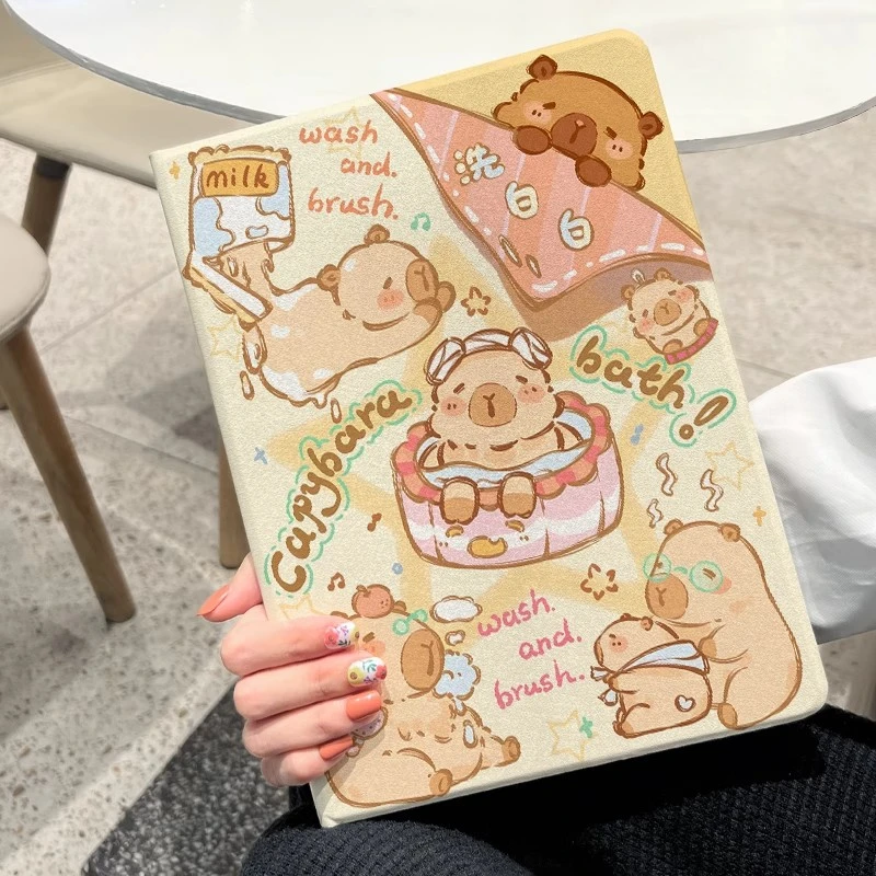 适用iPadA16全包壳11英寸iPad10.9英寸10代保护套卡通米妮保护套