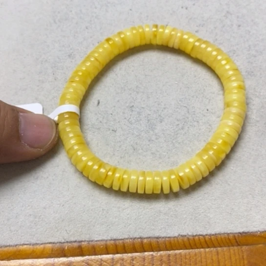 蜜蜡未镶嵌裸石串