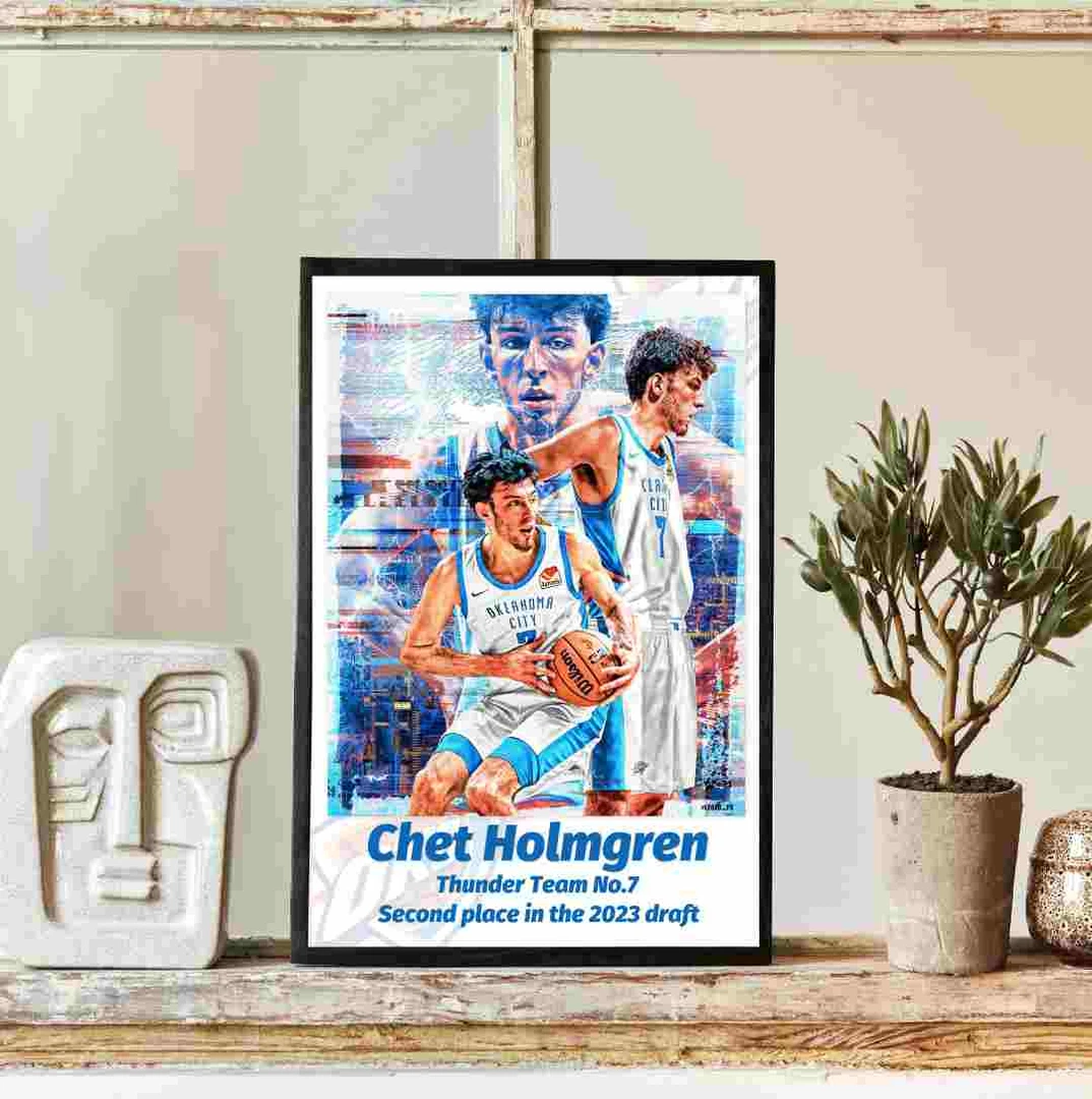 【切特】球星球衣装饰画现代设计装裱画卧室客厅晶瓷画装饰