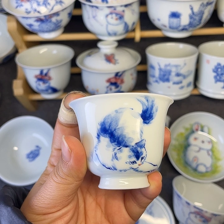 萌猫纯手工手工手绘手工