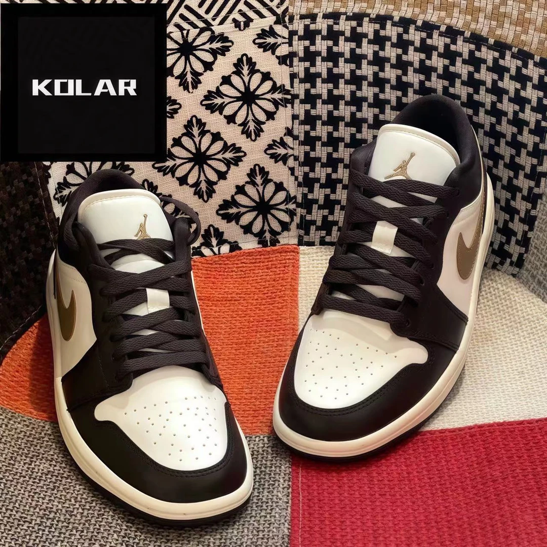 AirJordanaj1正品官方男女同款耐克鞋金钩摩卡低帮潮牌休闲鞋