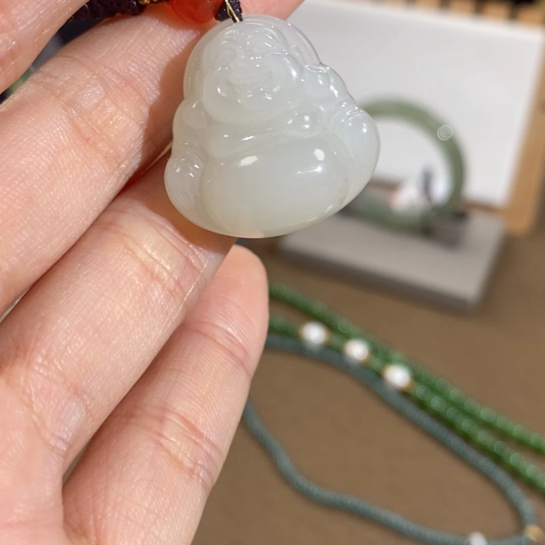 和田玉颈饰未镶嵌Cs