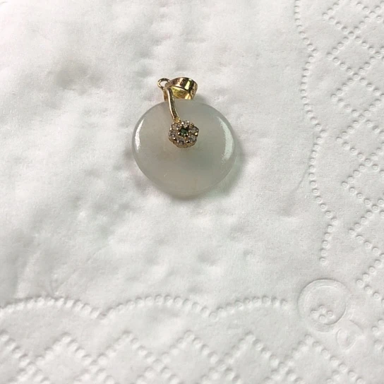 5***9翡翠未镶嵌颈饰吊坠