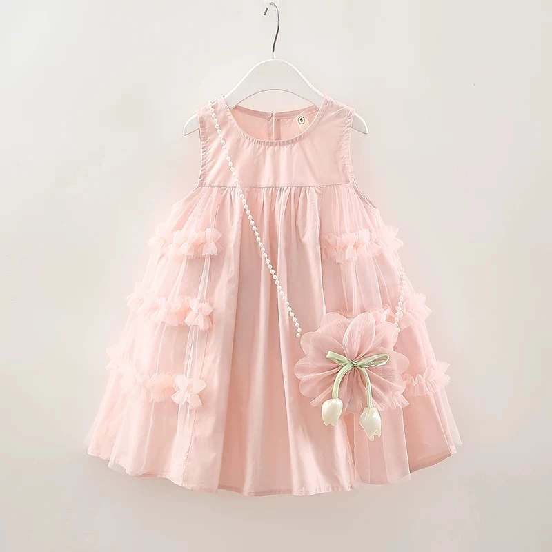 女童连衣裙夏装2025新款儿童超好看洋气薄款公主裙夏季小女孩裙子