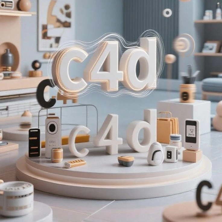 c4d三维场景搭建动画制作ae合成，剪辑。