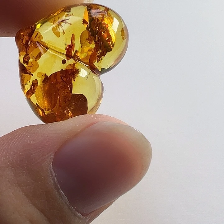 琥珀（花珀）未镶嵌颈饰