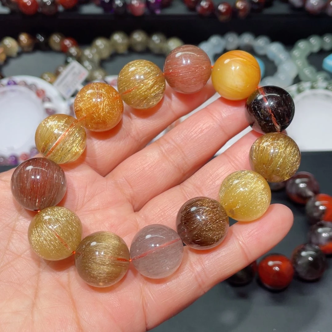 水晶手链未镶嵌发晶手链