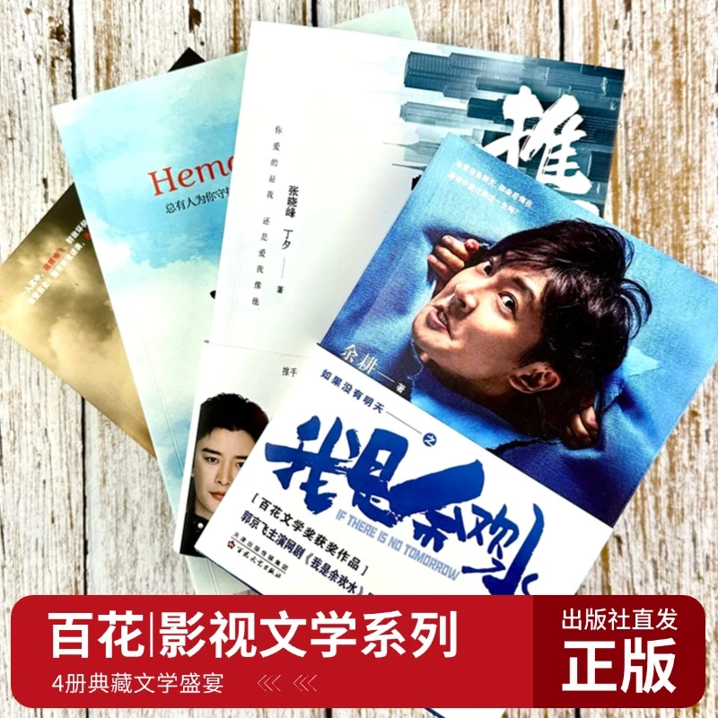 百花影视文学系列（4册）余欢水推手和平饭店余耕谍战太极电视剧