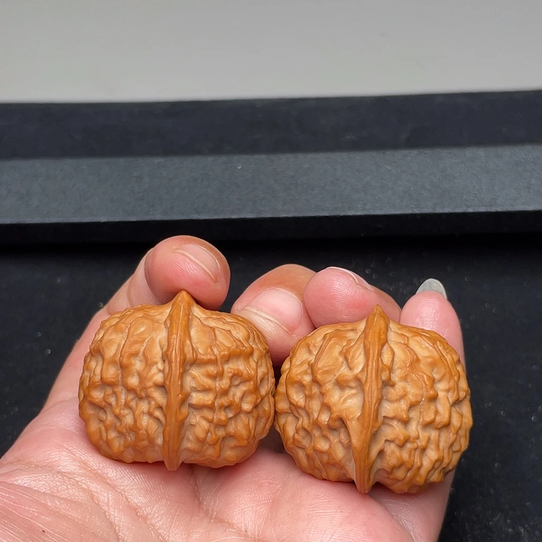 把件猴头核桃33×35全品石门元宝XM3305