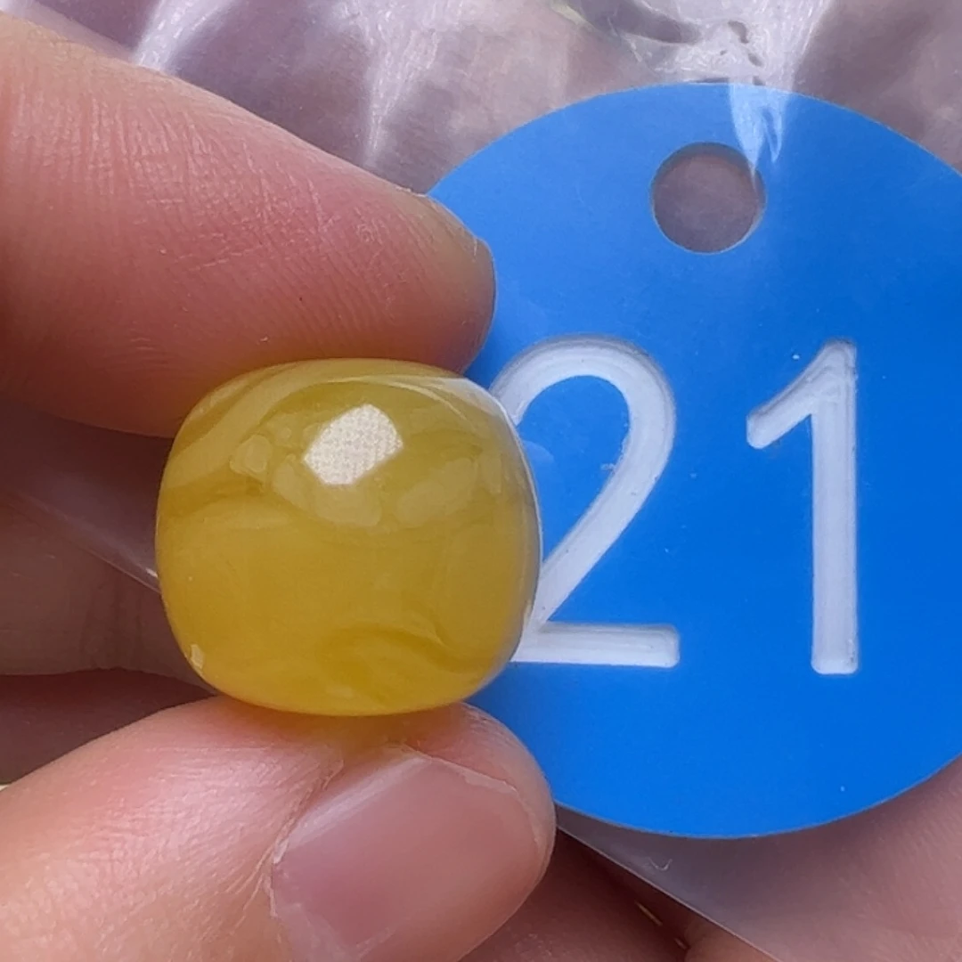 蜜蜡未镶嵌珠宝奇石15m m