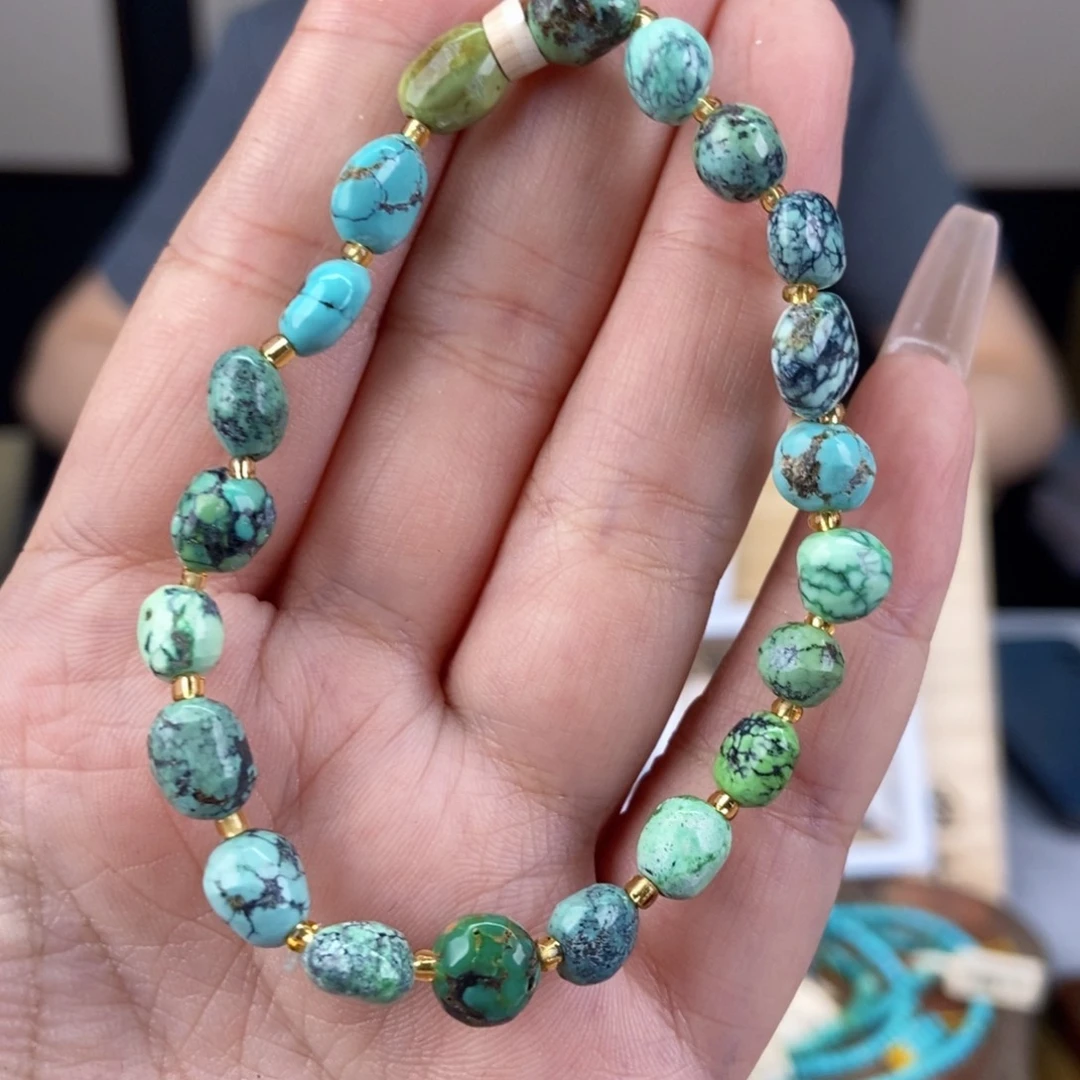 未镶嵌绿松石珠宝奇石