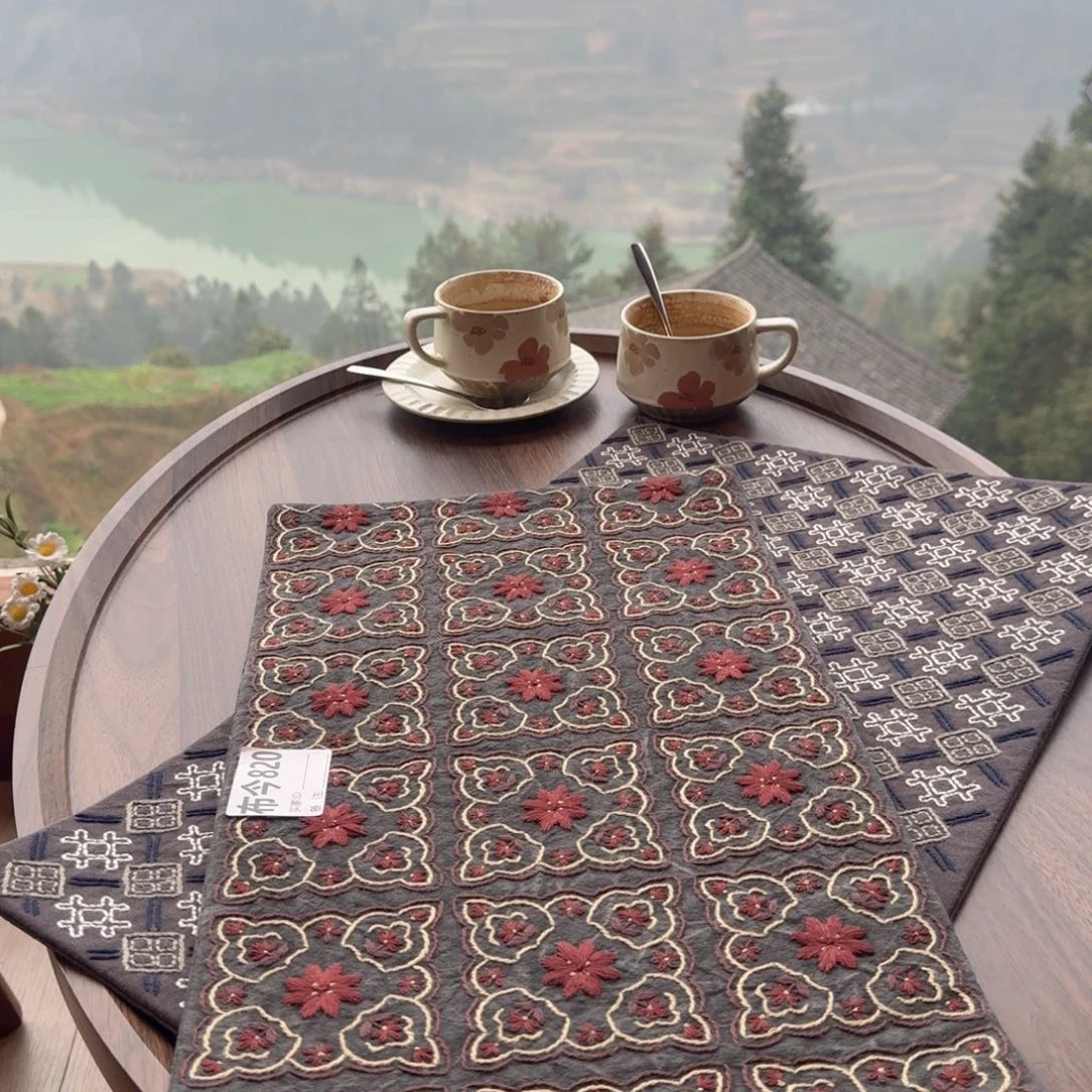 包***姑刺绣820一张大宝相花