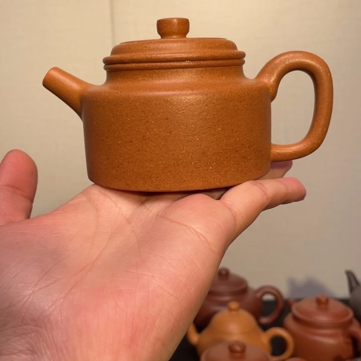 紫砂壶全手工黄金段