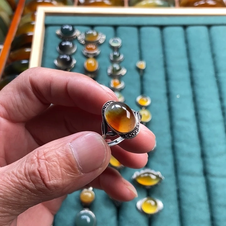 蛇纹石玉手镯未镶嵌风*