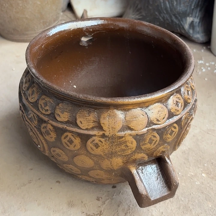 粗陶口径20/16进水口2厘米