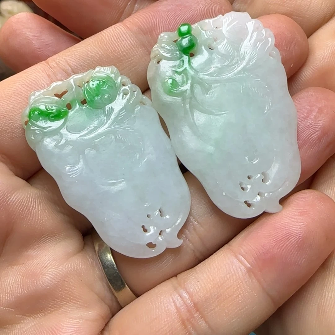 翡翠吊坠(不含链)未镶嵌大*头