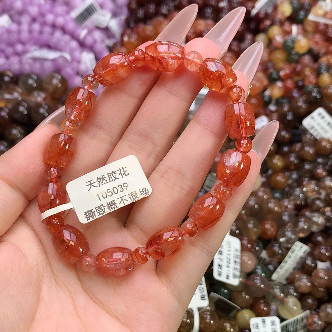 水晶手链未镶嵌，