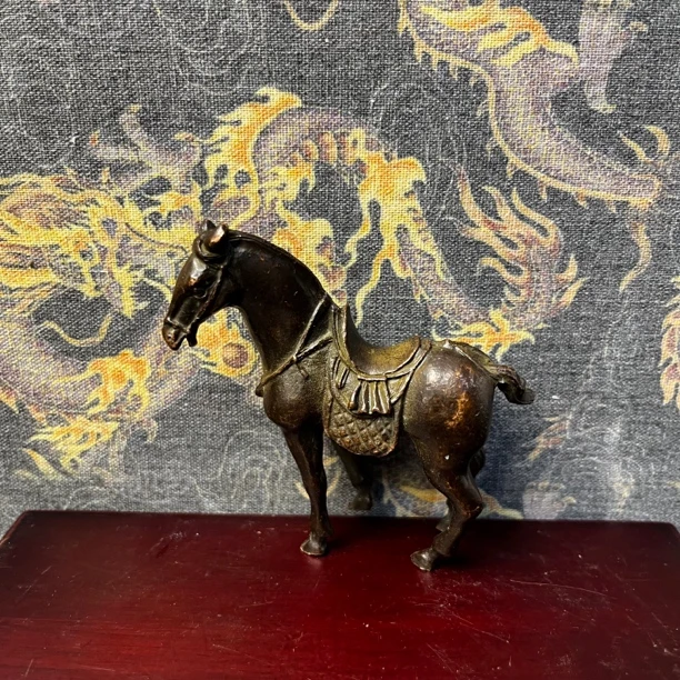 【闪购链接】铜小马摆件