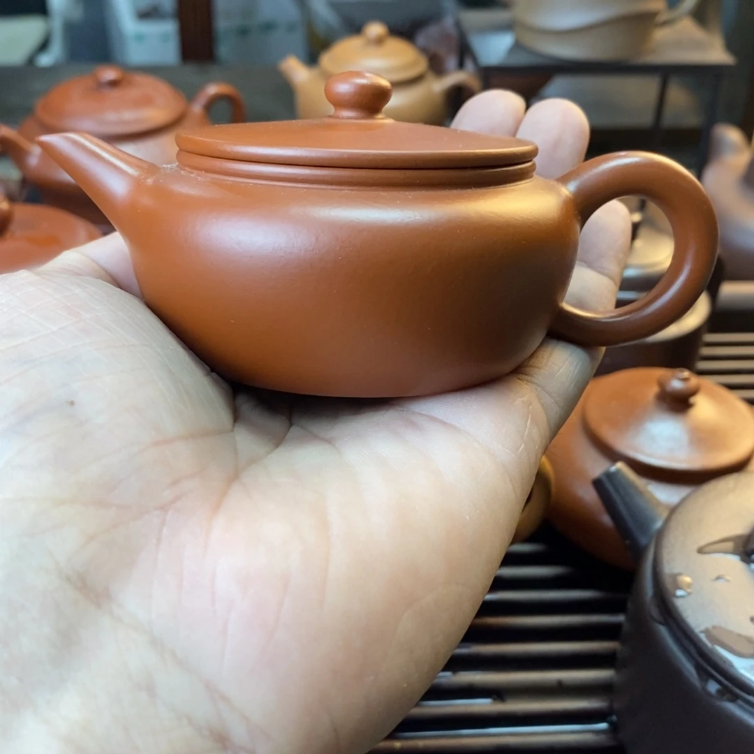 茶壶紫砂宜兴紫砂壶qq120cc