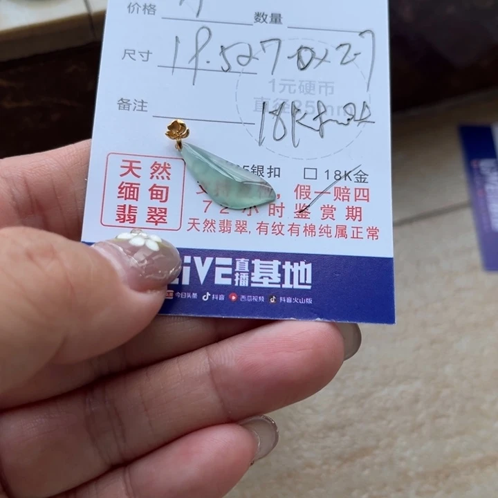 扬***扬颈饰未镶嵌翡翠天然