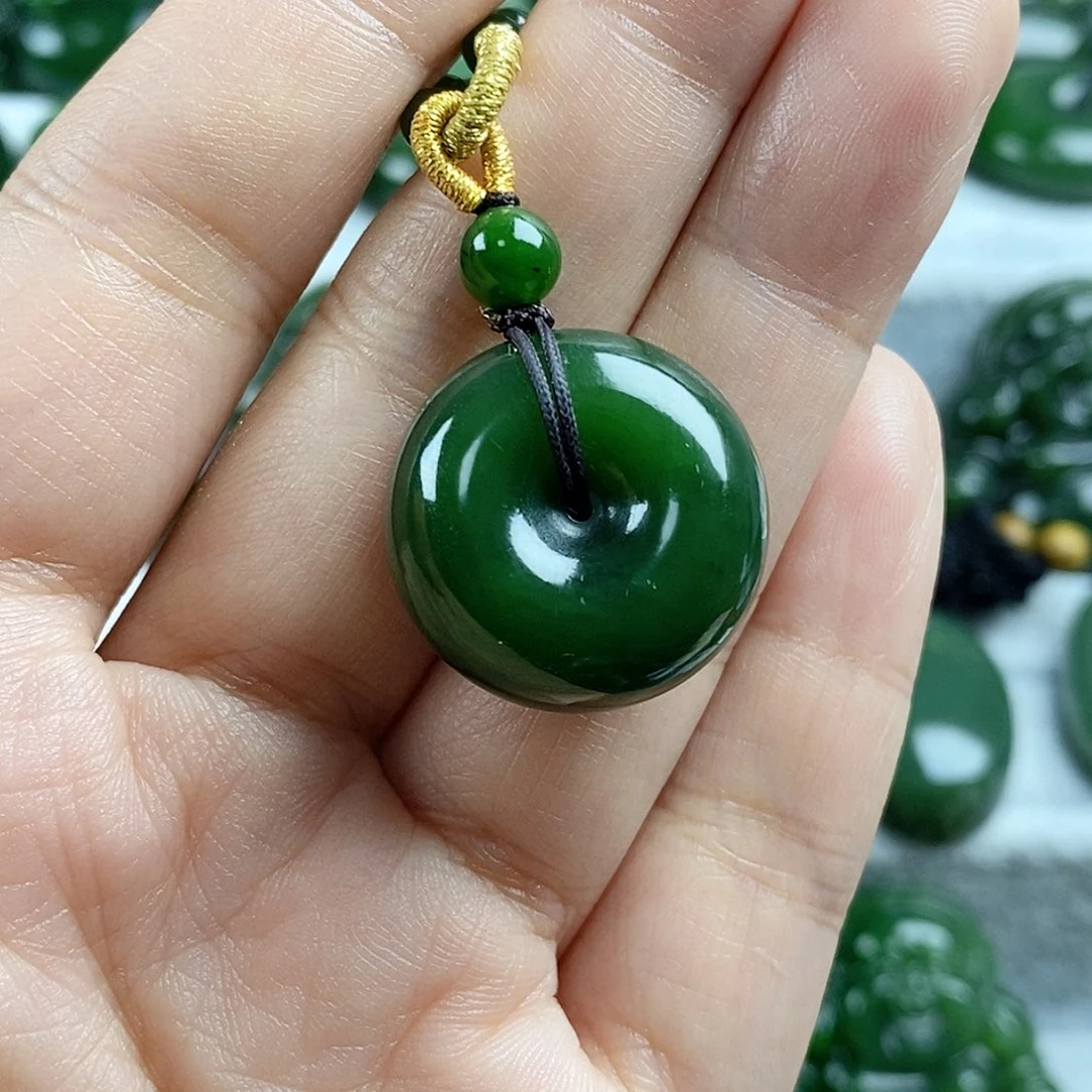 和田玉（碧玉）未镶嵌颈饰