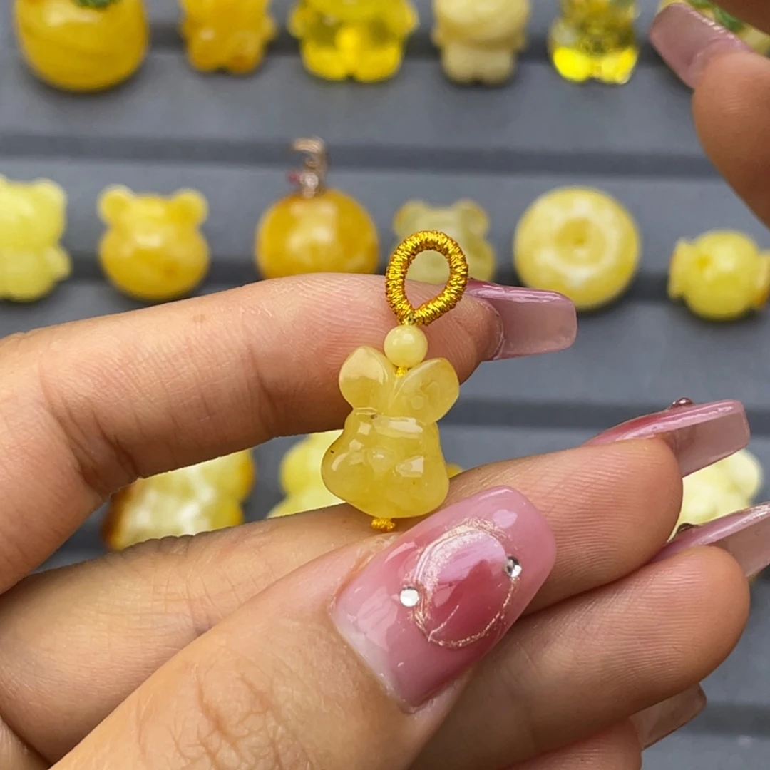 未镶嵌琥珀裸石蜜蜡