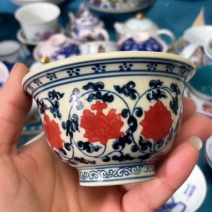 景德镇陶瓷主人杯12233