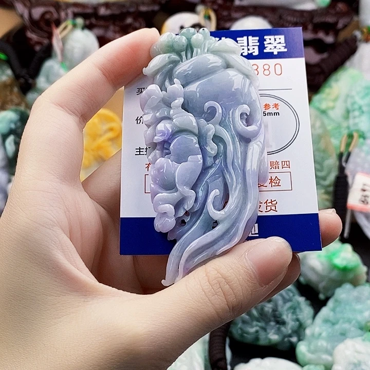 峰***转吊坠(不含链)未镶嵌翡翠