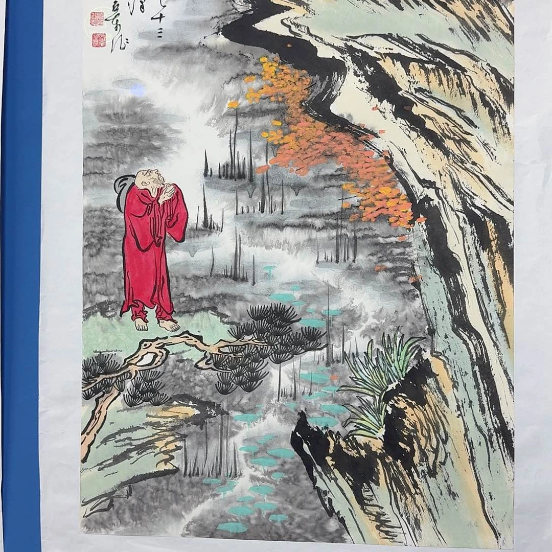国画多次参加国内外大型