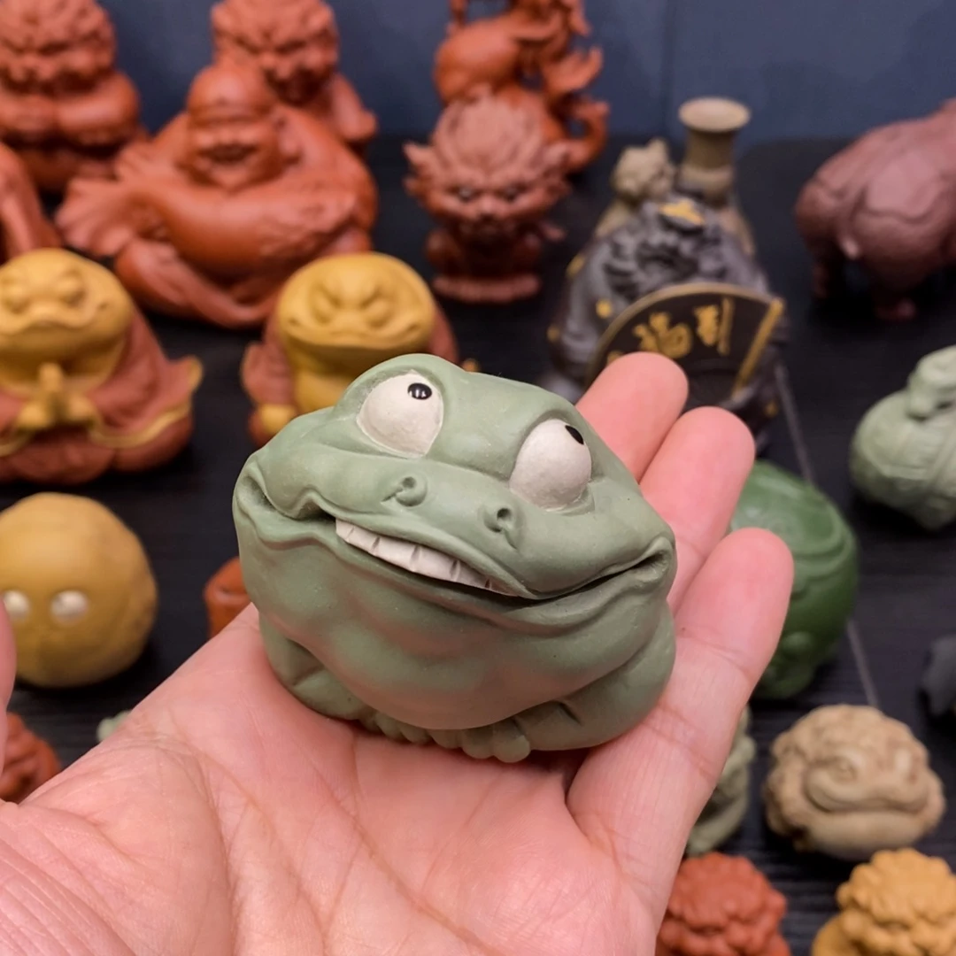 茶宠紫砂心眼多多小能豆