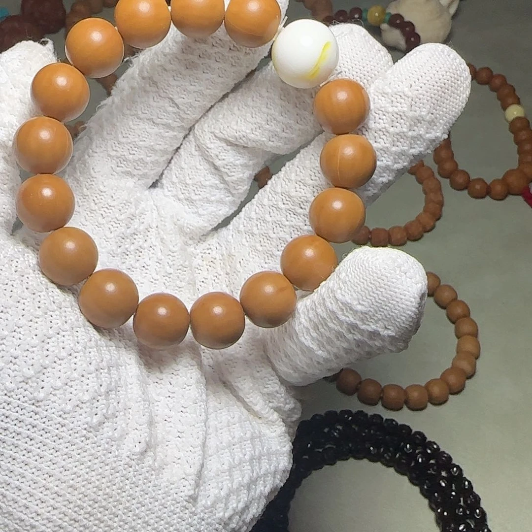 猴头核桃手串龙岩料圆珠猴头手串