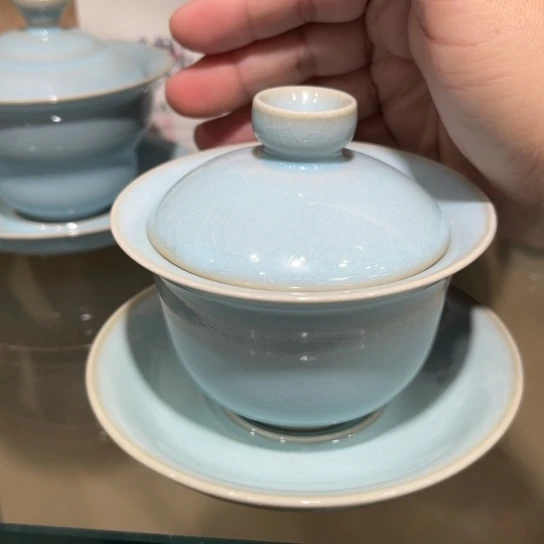 瓷片陶瓷茶具汝瓷茶具