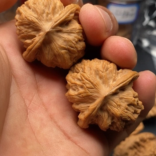 文玩核桃把件野狼