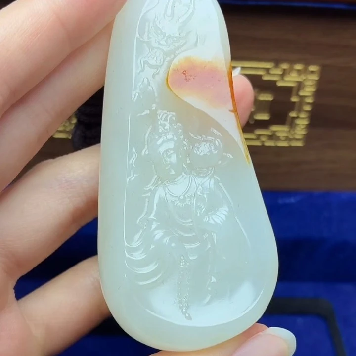 和田玉玉石挂件N1228拍一发一