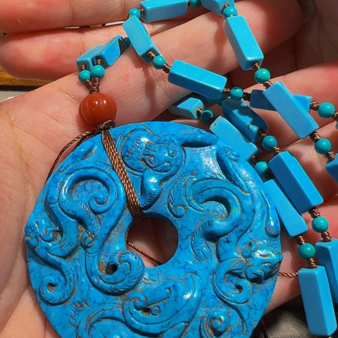 【闪购商品】足铂镶嵌颈饰玛瑙/玉髓小***儿