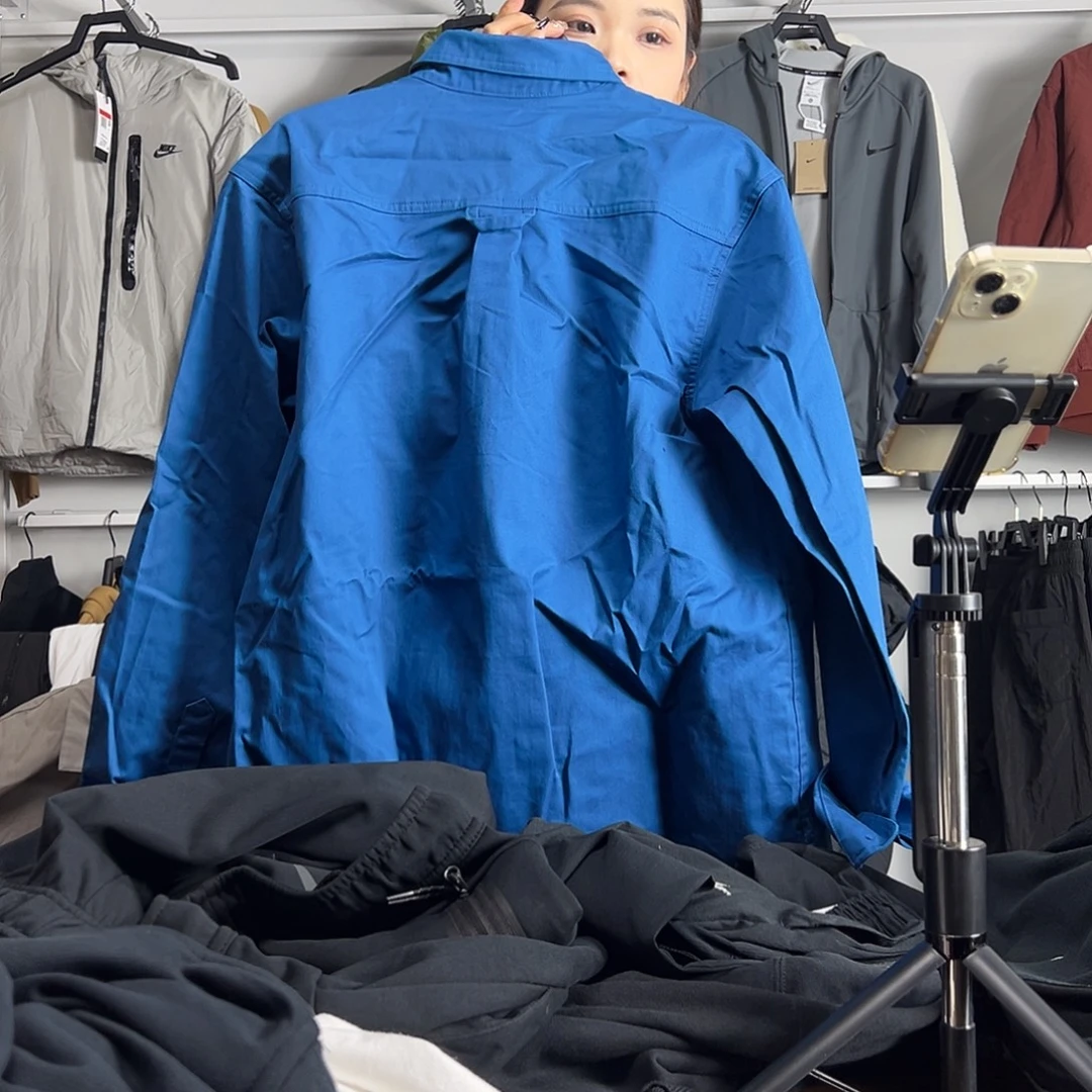 蓝色外套 XXL 不退换