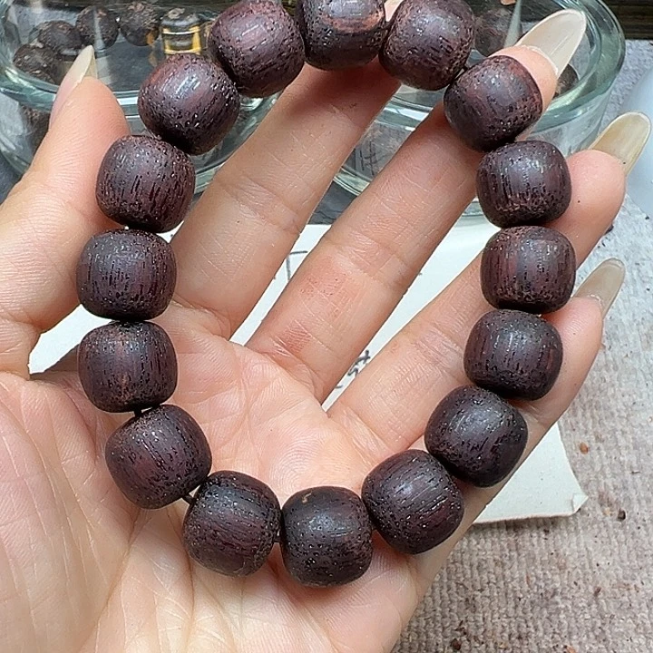 降真香手串/手链降真香1314烟紫红爆满结晶超超一档11