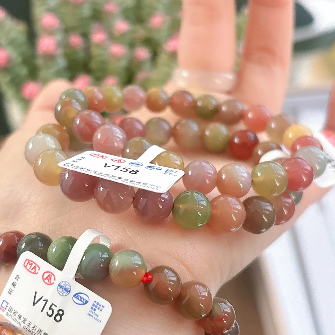 【阿波严选】天然玛瑙手链-V158-多样性发一