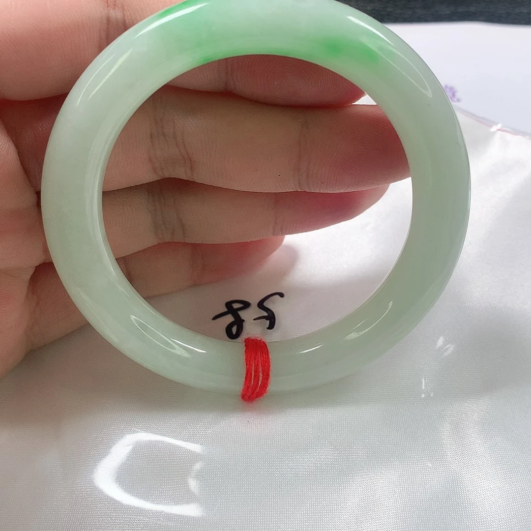 翡翠手镯（圆镯）未镶嵌350号