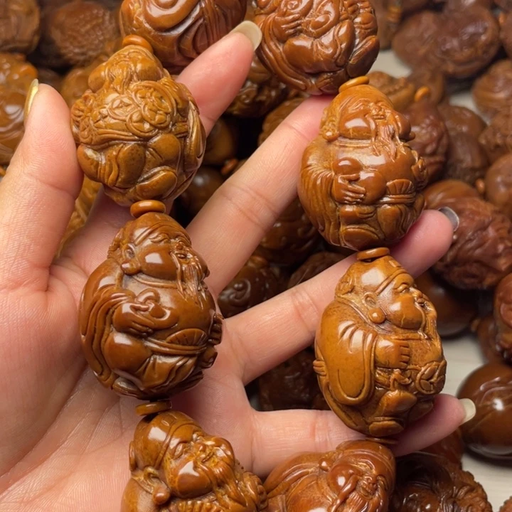 清***嘉橄榄核吊坠橄榄核手持