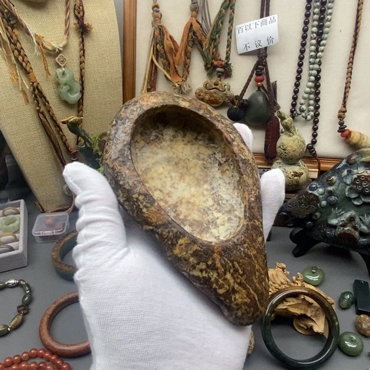 岫岩河磨玉（透闪石质玉）摆件未镶嵌