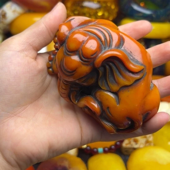 未镶嵌琥珀手链蜜蜡