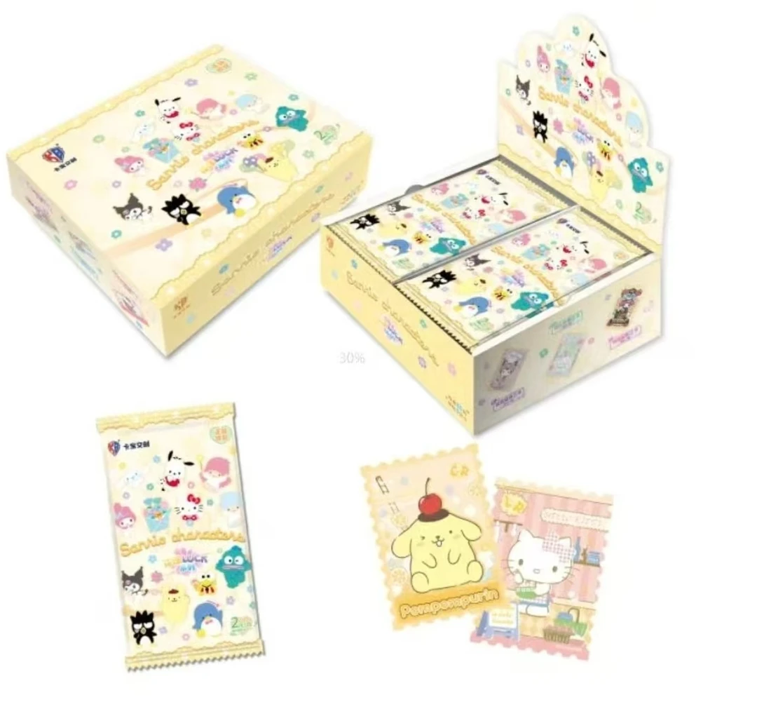 【喵喵抓抓】卡宝文创 三丽鸥六弹 卡牌盲盒