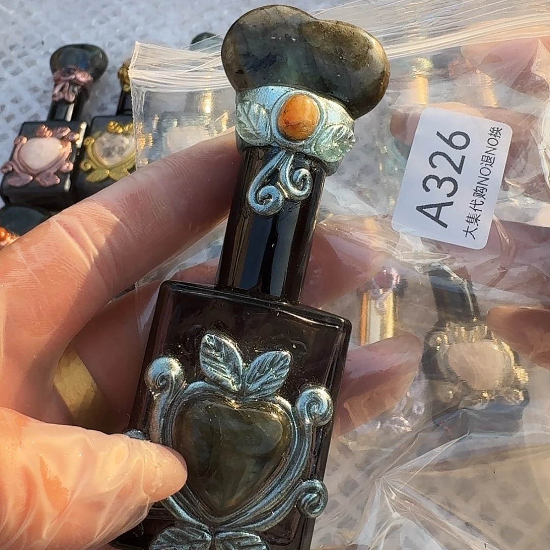 嘻***嘻未镶嵌紫晶颈饰326
