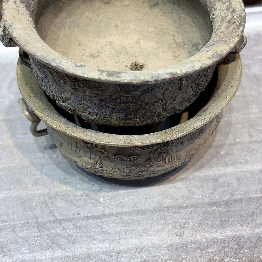 地****》黄铜摆件工艺品，