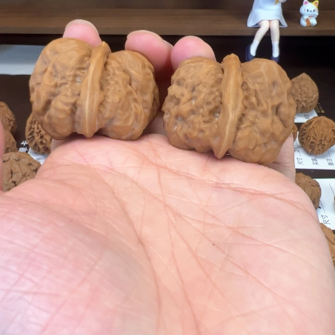 文玩核桃把件珊****鼠蛤蟆头38