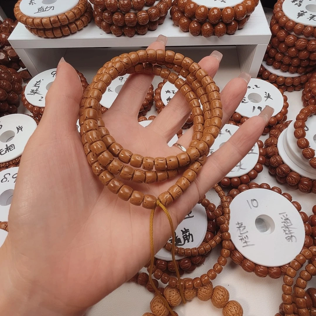 瘦***瘦桃核手串桃核光珠